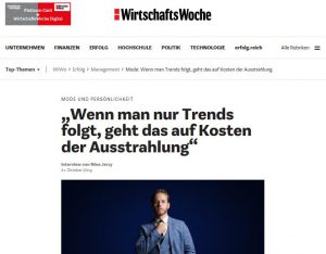 WirtschaftsWoche: Weniger Trend - mehr Ausstrahlung