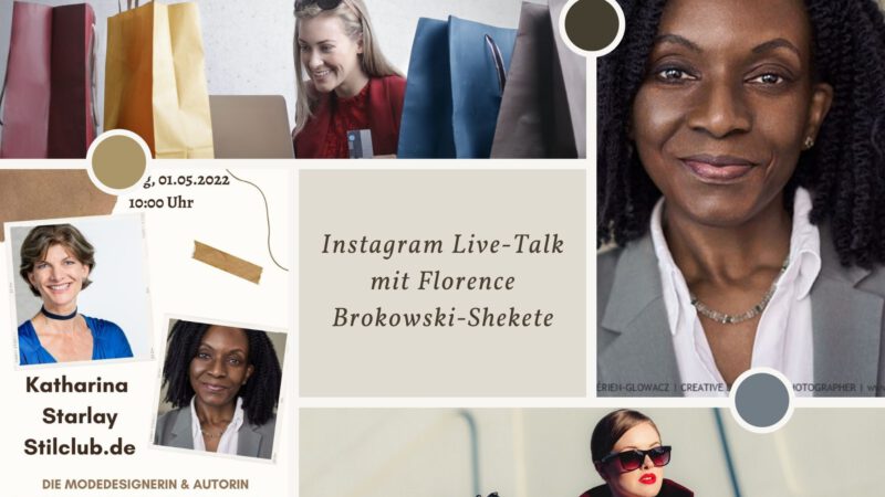 Instagram Live-Talk: Florence Brokowski-Shekete und Katharina Starlay