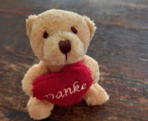Spenden und Helfen: Der Danke-Bär von Bärenherz